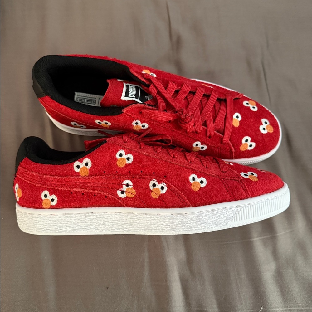 Puma Sesame Street Sneakers with Elmo Design